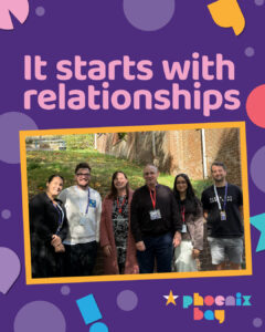 it's about relationships